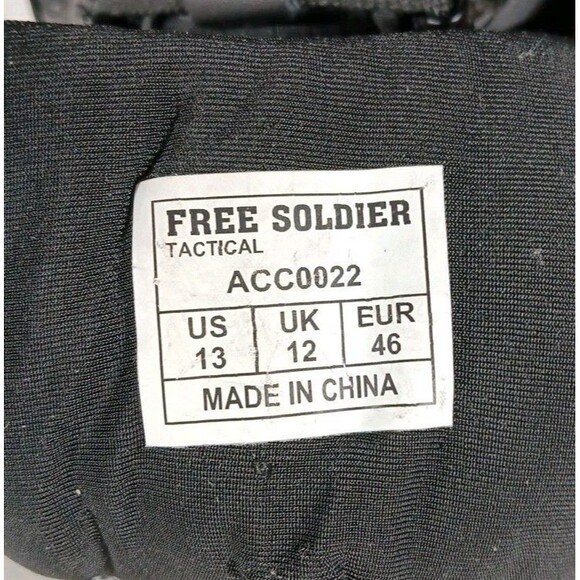 Free Soldier Tactical Phantom Boot (ACC0022) Men’s 13, Waterproof 6-inch Upper - Picture 7 of 7